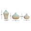Ensemble de 3 vases de table Jan