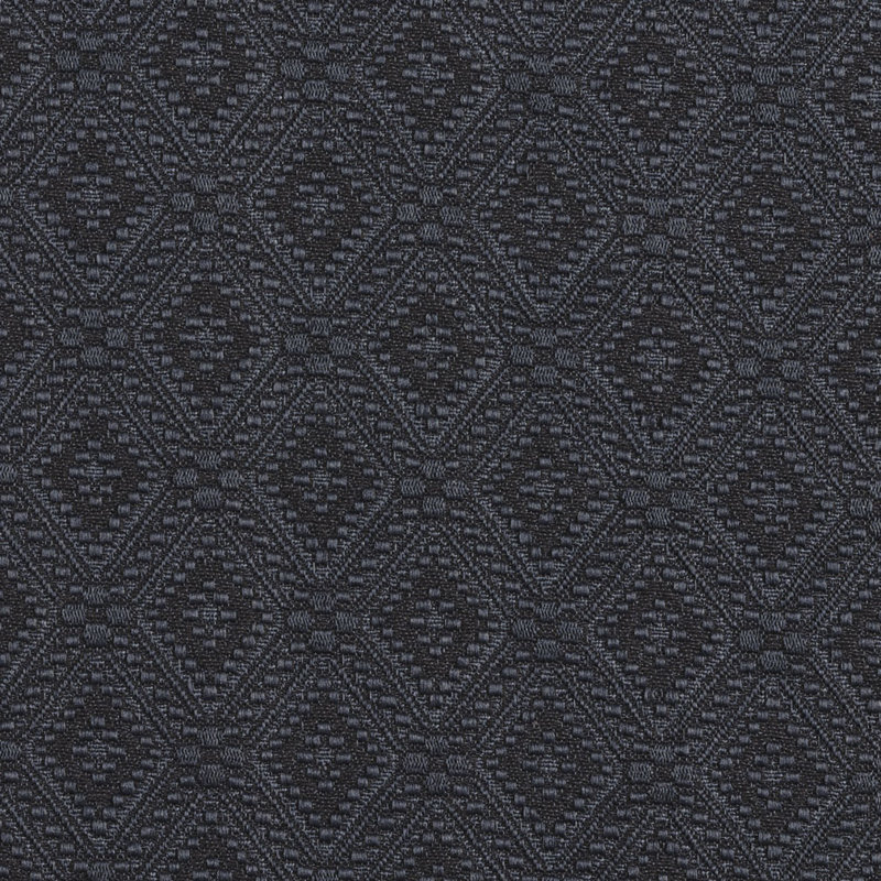 Tissu floral matelassé, Bleu 2