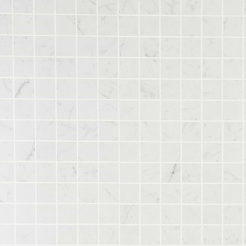 Dreamstone 2X2 Matte Porcelain Mosaic, Carrara Giola Matte