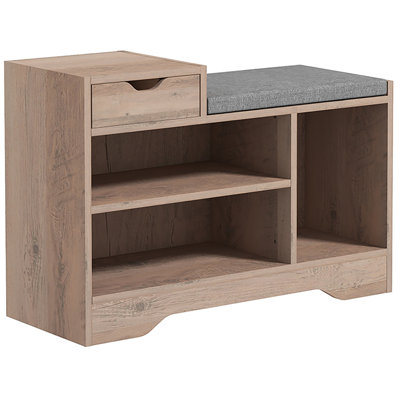 5 Pair Shoe Storage Bench