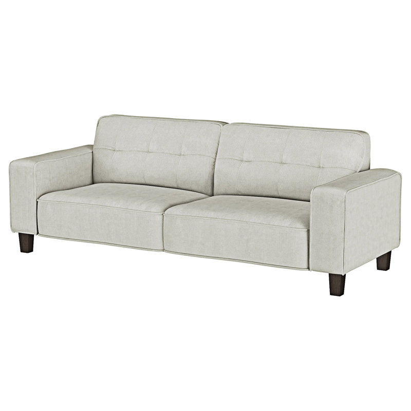 Upholstered Tufted Sofa