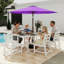  Parasol de marché avec manivelle-935865019
