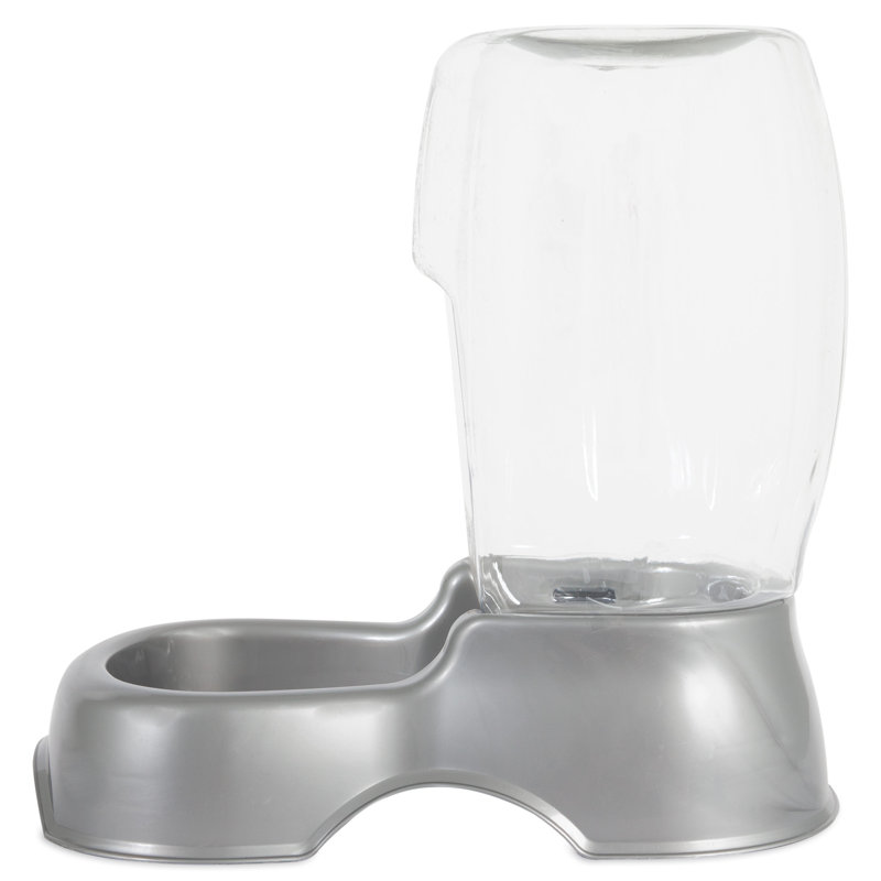 Plat à eau automatique Pet Cafe, Gris, 192 oz