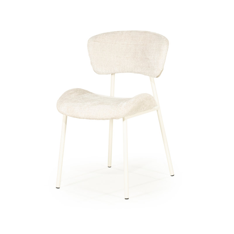 Dining Chair Upholstered Dining Chair, Beige