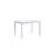 Emillia 5-Piece Dining Set in White & Gray