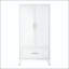 Armoire haute 60 po en métal avec 1 tiroir et tablette réglable