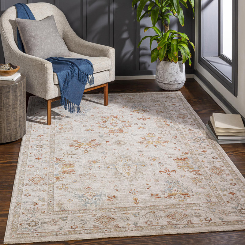 Tapis crème Finnlagh, Rectangle 9 pi x 12 pi 2 po