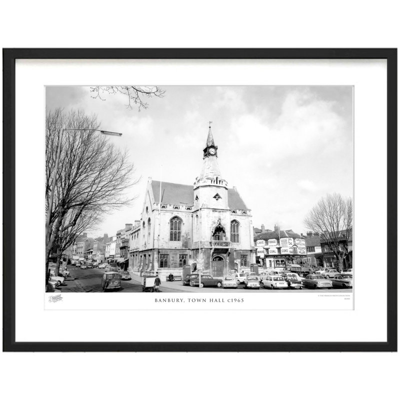 Banbury, Town Hall C1965 by Francis Frith - Single Picture Frame Print, 45cm H x 60cm W x 2.3cm D