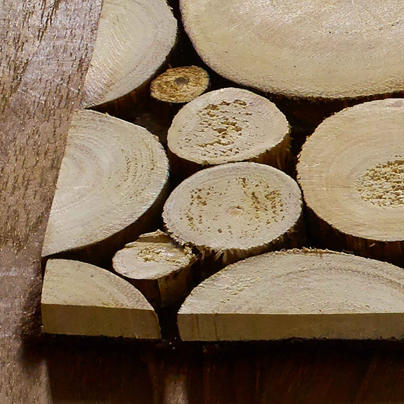 Hagberg Wood Square 1 Piece Coaster