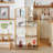 Lejon No Assembly Folding Etagere Bookcase-535560353-478836860