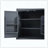 Sleek Storage Cabinet Sideboard Buffet With Vertical Line Design,Suitable For Study,Entrance And Living Room