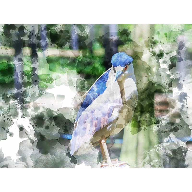 Bird 9903 Print by Chamira Young, Black Framed Paper, 17.25" H x 21.25" W