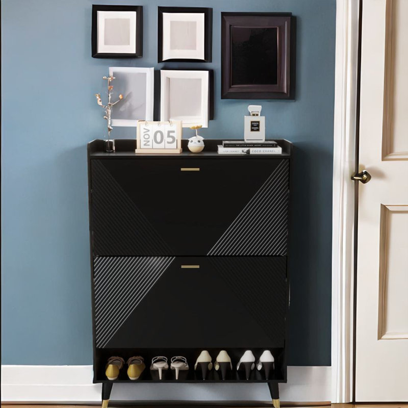 20 Pair Flip Down Shoe Storage