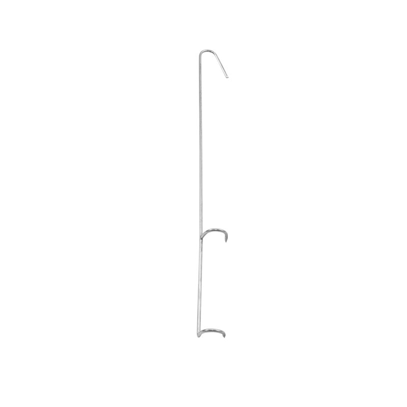 Aappo Stainless Steel (Shish Kebab) Skewer, Galvanized