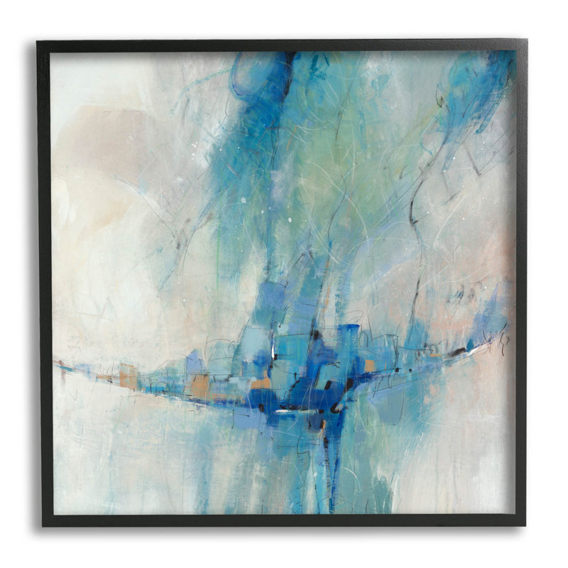 Art moderne de giclée par Tim Otoole, Giclée encadrée noir minuit, H 12 po x l 12 po x P 1,5 po