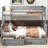 Gray Convertible Twin Over Full Bed With Drawers, Bunk Format, Pine Wood And , Frame For Longevity, Guardrails Safe Slumber, Simple To Up Mission Durability, Project-128992016-128992017
