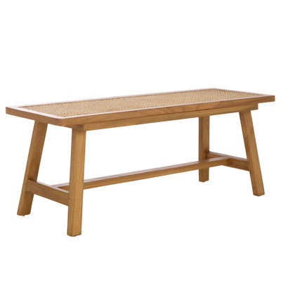 Henrik Cane Bench by Bay Isle Home
