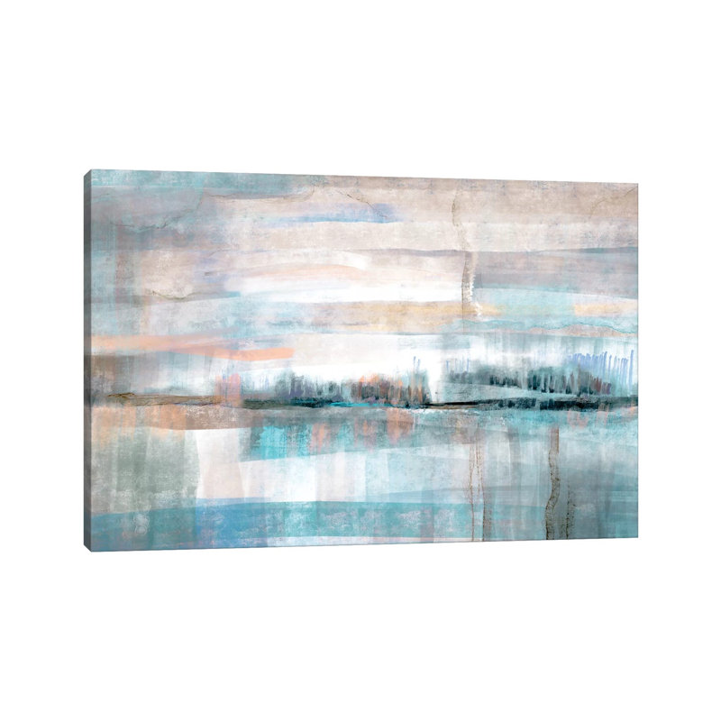 Pastel Valley by Nan - Wrapped Canvas Print, Wrapped Canvas, 20.32 cm H x 30.48 cm W