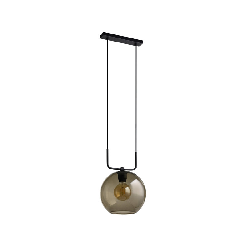Commer 1 - Light Black Single Pendant