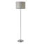 Francine 158cm Silver Traditional Floor Lamp