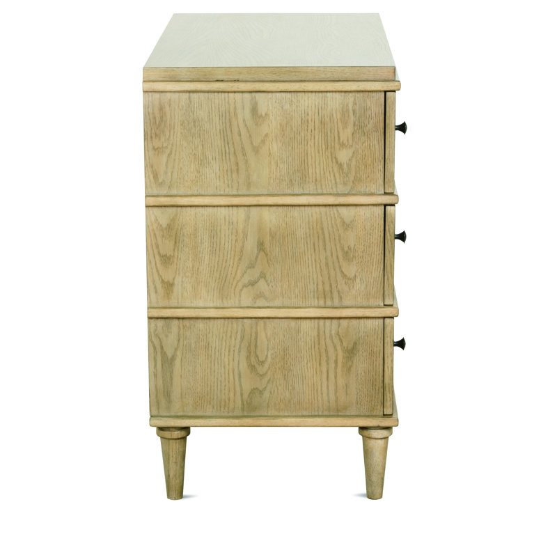 3 Drawer 18" W Solid Wood Dresser
