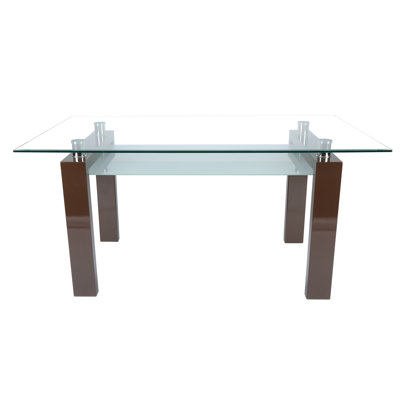 Hyman Glass Top Dining Table