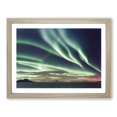 Showstopping Northern Lights - Framed Print