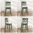 Modern Farmhouse Cross Back Upholstered Solid Wood Bar Stool-904520850-904520840