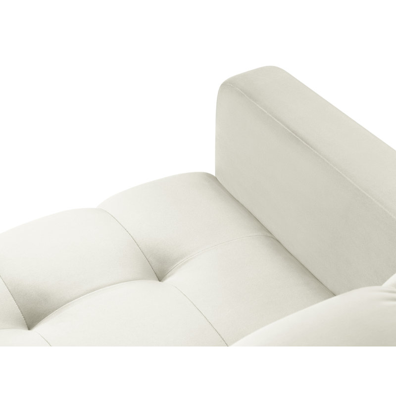Adoraim Upholstered Armchair, Light Beige, Gold