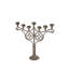 Candélabre de table en métal 28 po