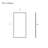 Pierre 34 X 76 Framed Fixed 3/8 In. (10Mm) Clear Tempered Glass Shower Door With Frame-113107497