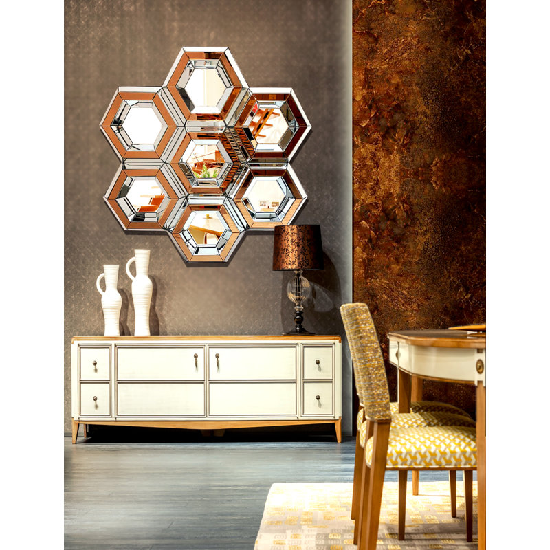 Jorah Glass Flat Wall Mirror