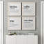 Kitchen Kitchen - ensemble de 4 peintures sur toile encadrées-60148054-60148055