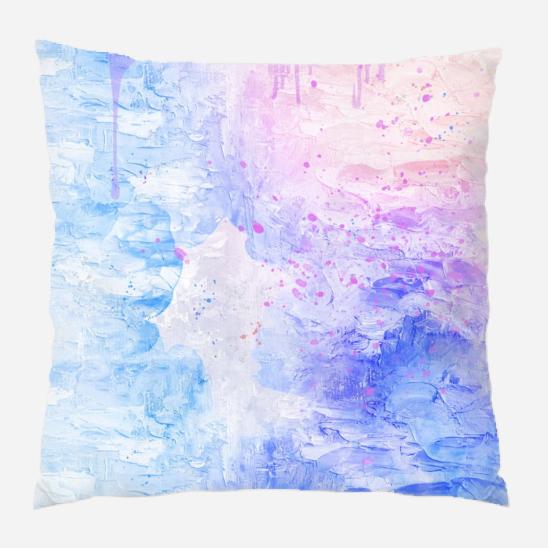 Coussin décoratif Bowdoin, Microsuède, Intérieur