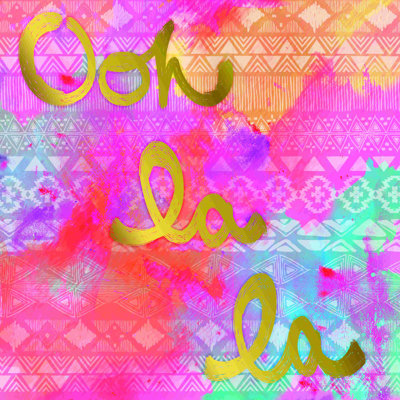 " Ooh La La " Painting Print