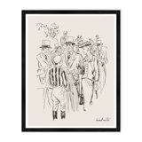 Horse Race Winner Print