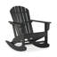 Chaise Adirondack berçante en plastique Zaire-92475987