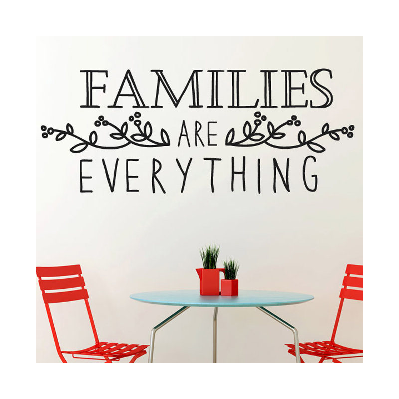 Wall Decal, Brown, Large