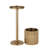 Gold Steel Ice Bucket Stand Only large
