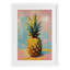 «Pineapple Dream over Pink», reproduction encadrée sous verre, par LSR Design Studio-688331000-688331007