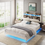 Queen Size Floating Bed Frame