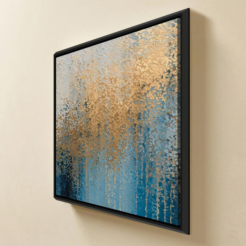"Revelation 21:23 Glory Unveilé" par Mark Lawrence, reproduction sur toile, H 21,5 po x l 21,5 po x P 2 po, Cadre flottant