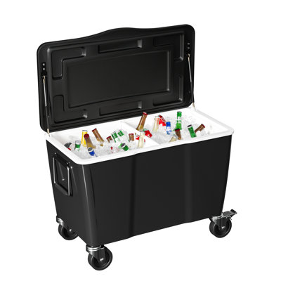 Winado 100 Qt. Outdoor Beverage Cooler Cart