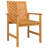  5 Piece Garden Dining Set Solid Wood Acacia