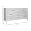 Commode double 8 tiroirs Aruba-40534636