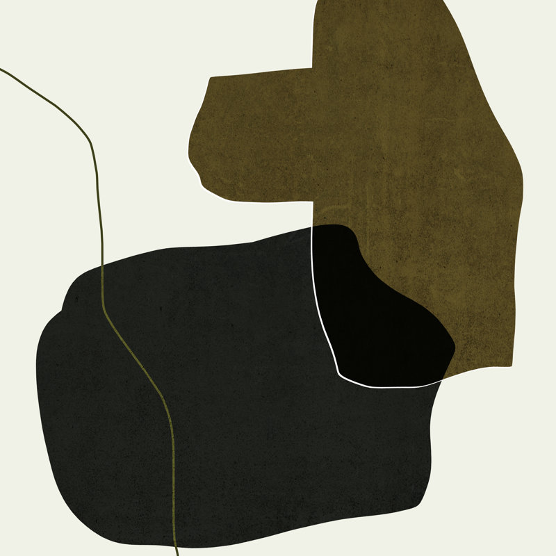 Shape Silhouettes I - Wrapped Canvas Print, 76cm H x 76cm W x 3.8cm D