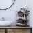 Wood Countertop Corner Shelf