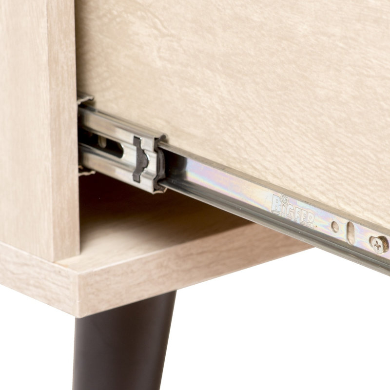 Cezka 21'' W Dresser, Beige/Black
