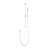 Stainless Steel Shower Slide Bar with Handheld Shower Head - 69-Inch Extra Long Hose, Height Adjustable Grab Rail for Safe Bathroom Use