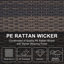 Bickleton Wicker/Rattan Outdoor Lounge Chair with Cushion-88549453-88549458